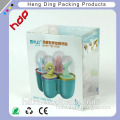 customized soft crease clear plastic pvc folding box wholesale